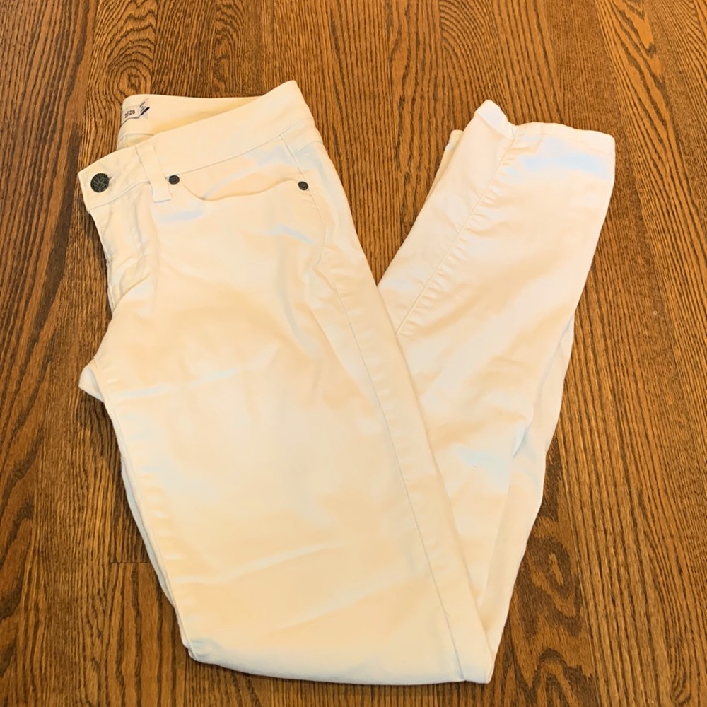 Prana White Jeans, Size 2/26